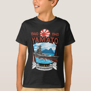 T-shirt Guerre Mondiale 2 Militaire Japonais Bataillon Yam