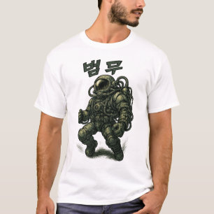 T-shirt Guerrier astronaute - Explorateur de l'espace futu