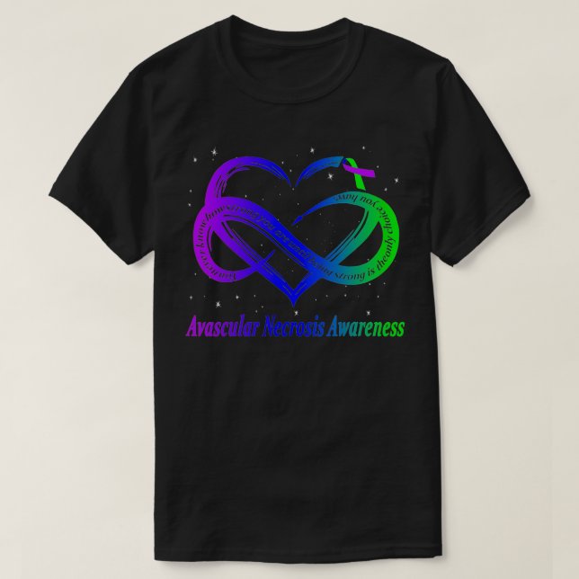 T-shirt Guerrier avasculaire de la nécrose Je suis amoureu (Design devant)