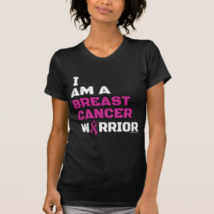T-shirt Guerrier/Bloc/Je suis...Cancer du sein