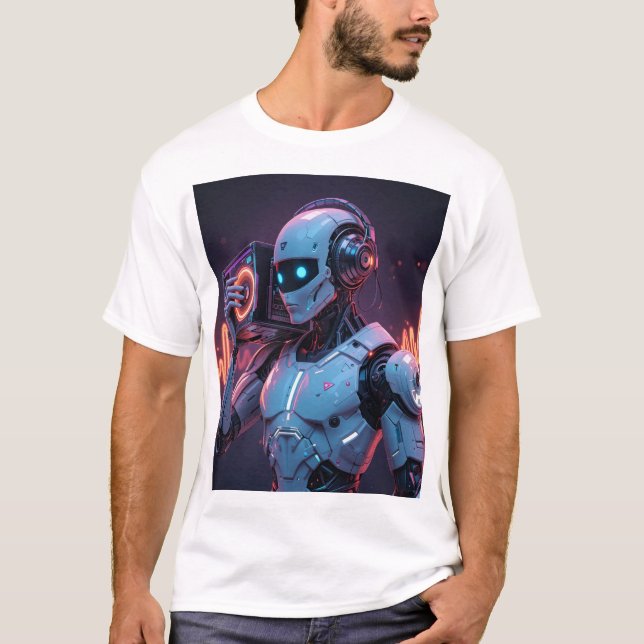 T-shirt Guerrier BoomBox (Devant)
