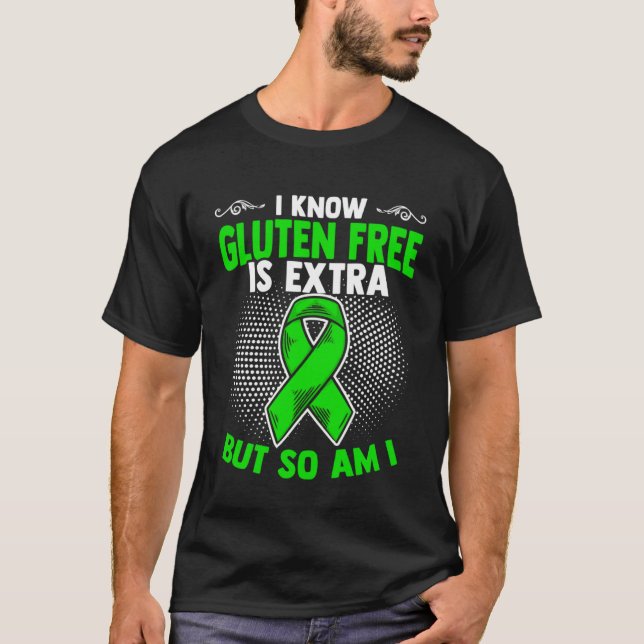 T-shirt Guerrier coeliaque sans gluten Lauréats de la mala (Devant)