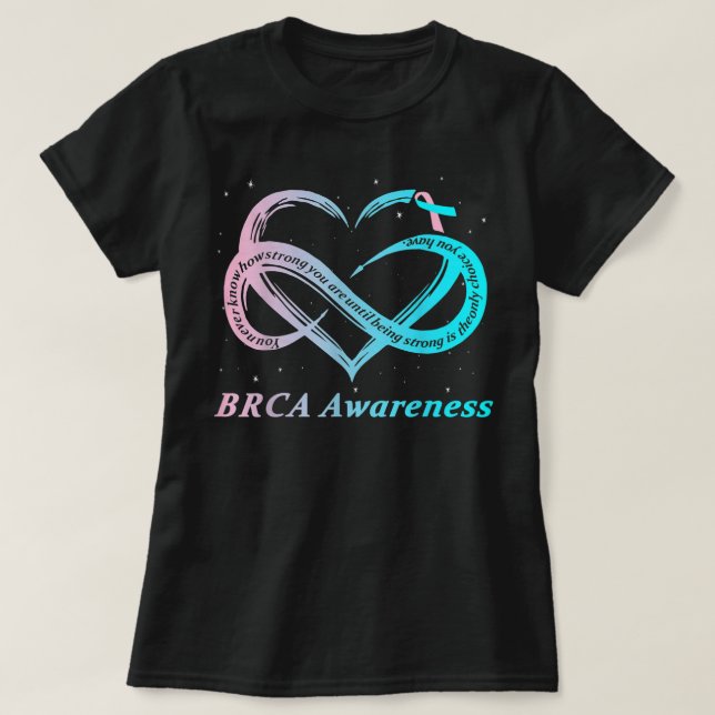 T-shirt Guerrier de BRCA Je suis une bonne connaissance du (Design devant)