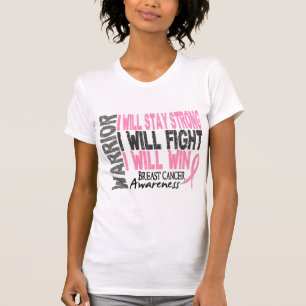 T-shirt Guerrier de cancer du sein