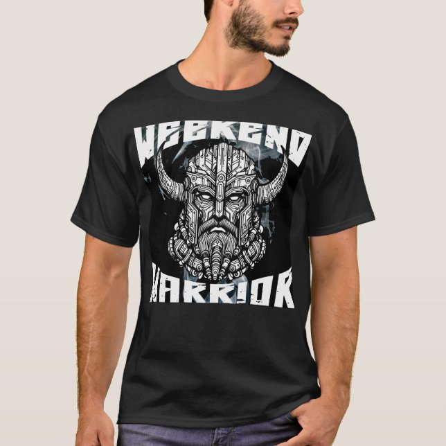 T-shirt Guerrier de fin de semaine III (Devant)