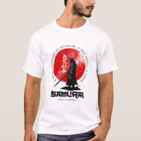 T-Shirt Guerrier de la Discipline Samouraï