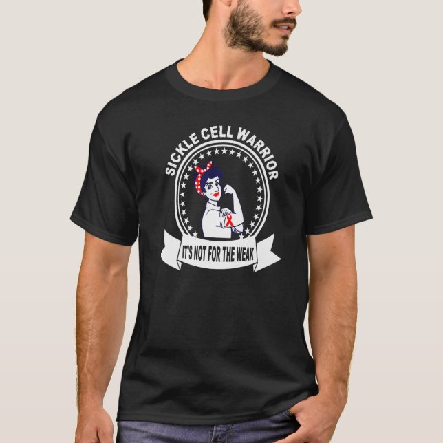 T-shirt Guerrier de la faucille Sensibilisation à la fauci (Devant)