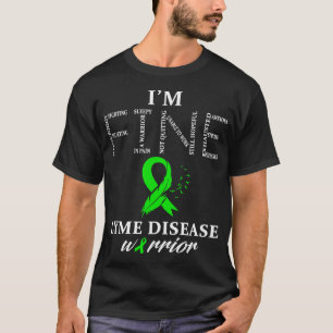 T-shirt Guerrier de la maladie de Lyme fine
