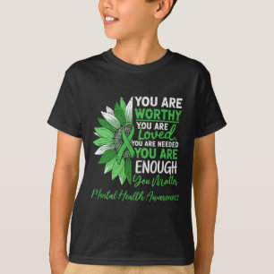 T-shirt Guerrier de la sensibilisation à la santé mentale