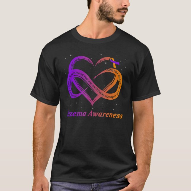 T-shirt Guerrier de l'eczéma Je vais bien (Devant)