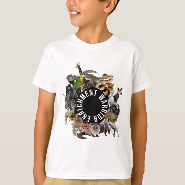 T-shirt Guerrier de l'enrichissement (Devant)