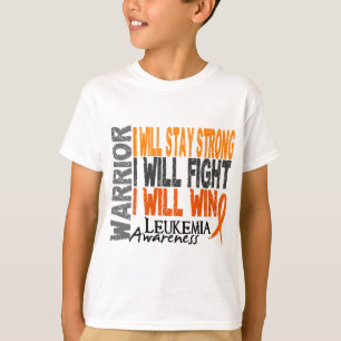 T-shirt Guerrier de leucémie