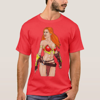T-shirt Guerrier de l'Imaginaire de fille