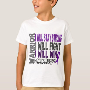 T-shirt Guerrier de mucoviscidose