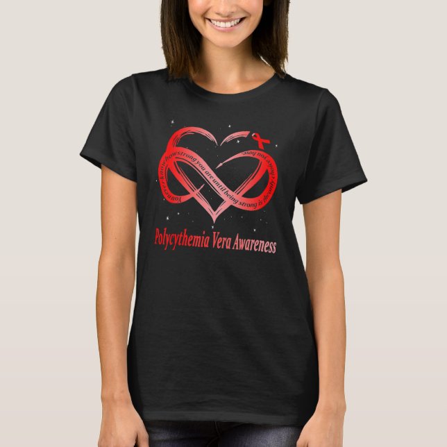 T-shirt Guerrier de Polycythemia Vera (Devant)