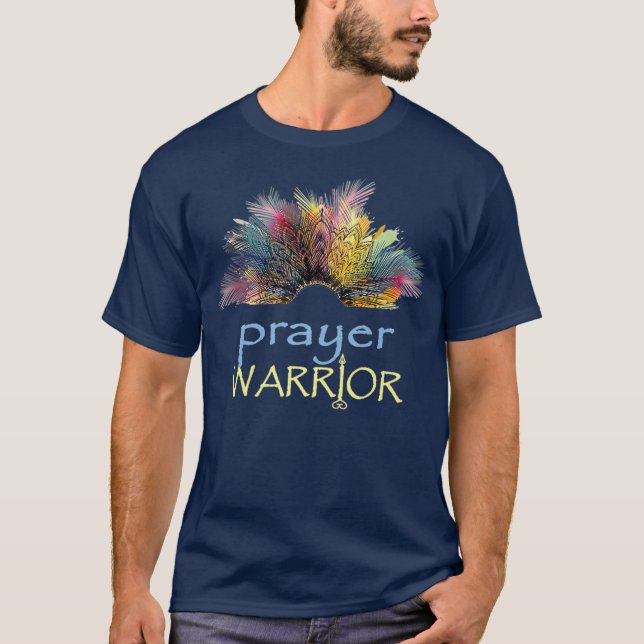 T-shirt Guerrier de prière Christian pour les femmes (Devant)