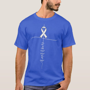 T-shirt Guerrier de sensibilisation au cancer du poumon Ri