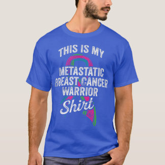 T-shirt Guerrier    de sensibilisation au cancer du sein m