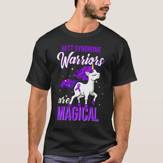 T-shirt Guerrier de sensibilisation au syndrome de retour  (Devant)