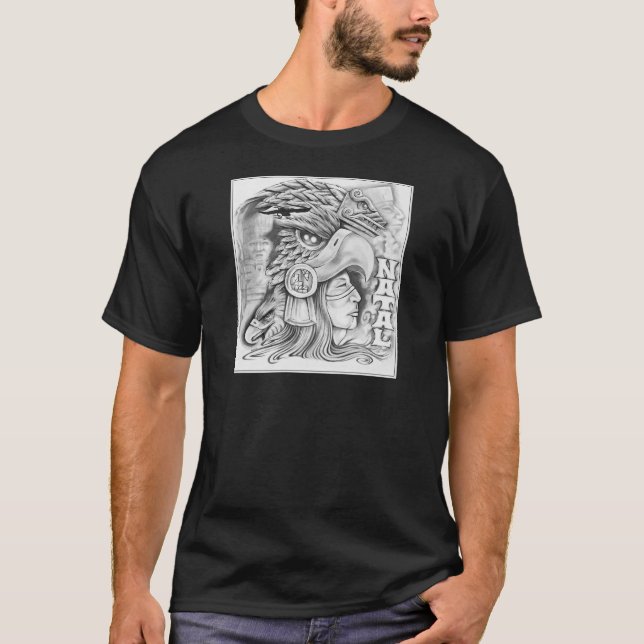 T-shirt Guerrier de Toltec (Devant)
