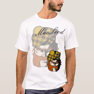 T-shirt Guerrier d'écossais de MacLeod de clan