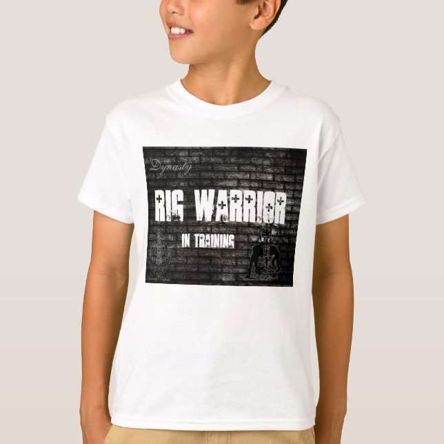 T-shirt Guerrier d'installation DANS la FORMATION (Devant)