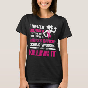 T-shirt guerrier du cancer du sein