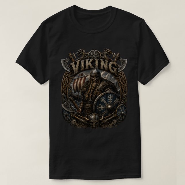 T-Shirt Guerrier Elite Viking (Design devant)