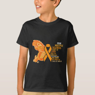 T-shirt Guerrier Je fais bien des bourses de sclérose en p