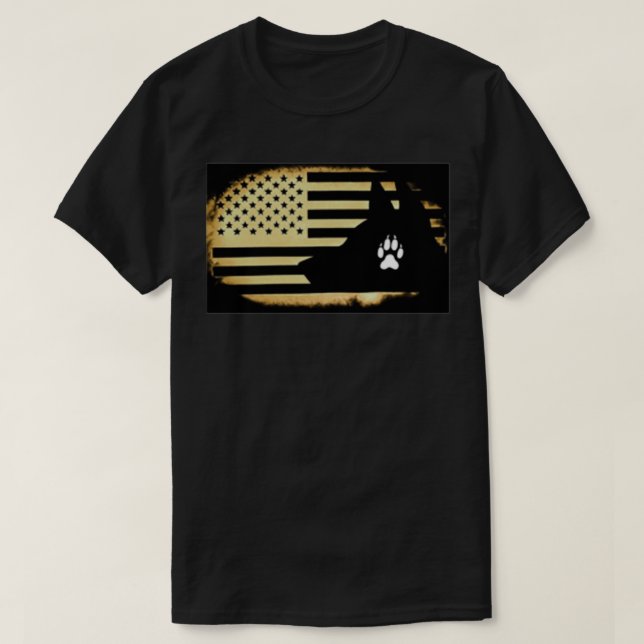 T-shirt Guerrier K9 (Design devant)