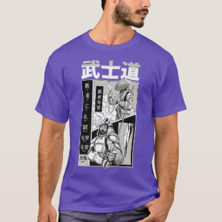 T-shirt Guerrier Manga et Anime Samurai 