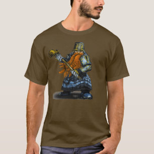 T-shirt Guerrier nain avec illustration d'imaginaire marte