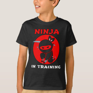 T-shirt guerrier ninja en cool d'entraînement