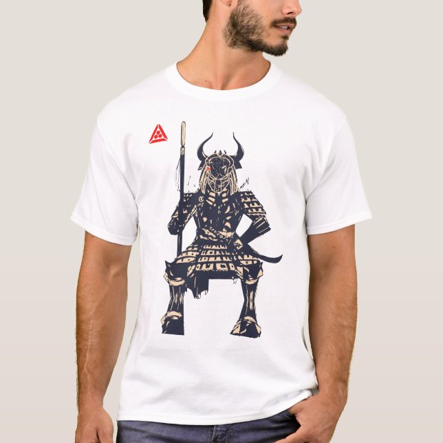 T-shirt Guerrier Samouraï de l'Espace (Devant)