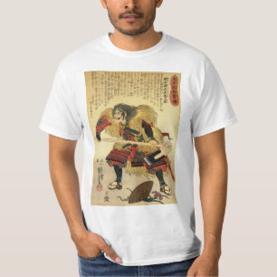 T-shirt Guerrier samouraï traditionnel japonais