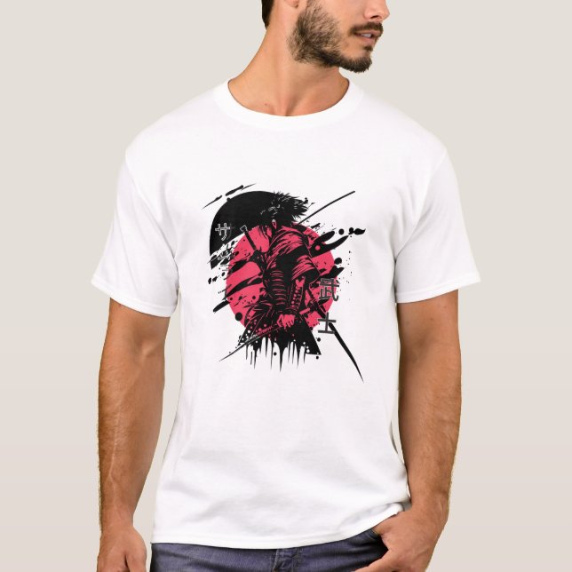 T-shirt Guerrier silencieux - Samurai | Unisexe (Devant)