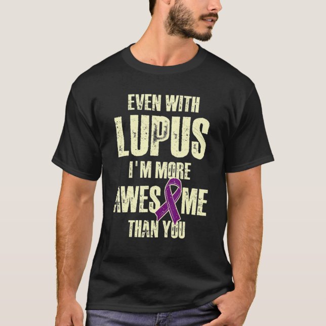 T-shirt Guerrier survivant qualifié Lupus 1 (Devant)