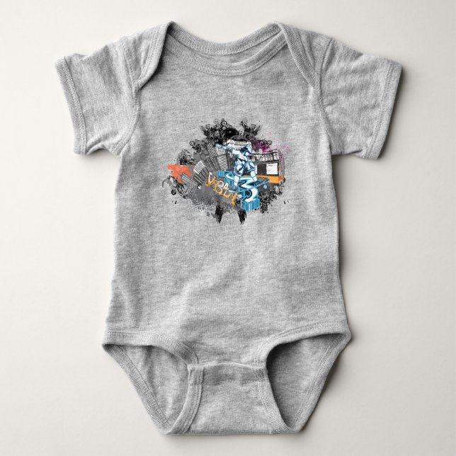 T-shirt Guerrier urbain (Devant)