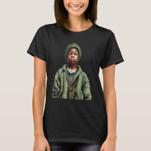 T-shirt Guerrier Urbain Soldat de Rue à l'Esprit Militaire