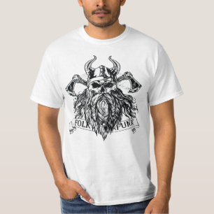 T-shirt Guerrier viking barbu