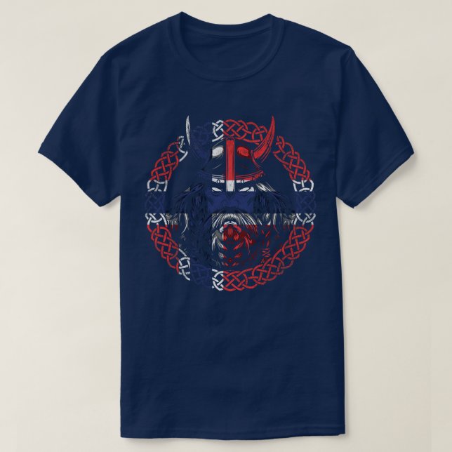T-shirt Guerrier viking norvégien 6 (Design devant)