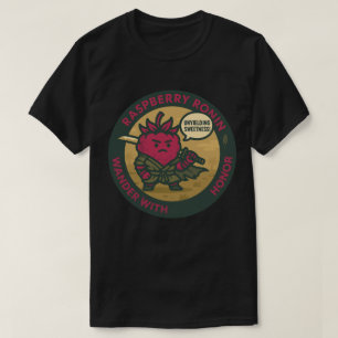 T-shirt Guerrière de la Douceur Inébranlable Framboise 