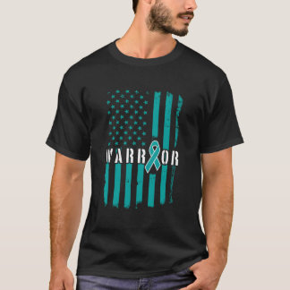 T-shirt Guerrière du Mois de la sensibilisation aux agress