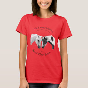 T-shirt Guerriers du Cheval Sauvage Une clôture à la foi