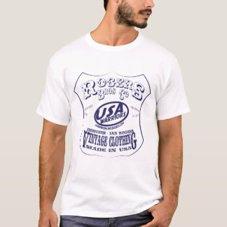 T-shirt guerriers usa vintage par rogers bros