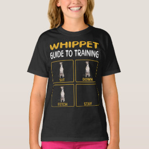 T-shirt guide blanc pour l'entraînement de l'obéissance ch