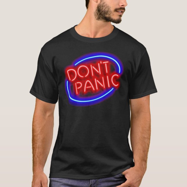 T-shirt Guide de l'auto-stoppeur&x27 ; s - &quot ; Don&x27 (Devant)