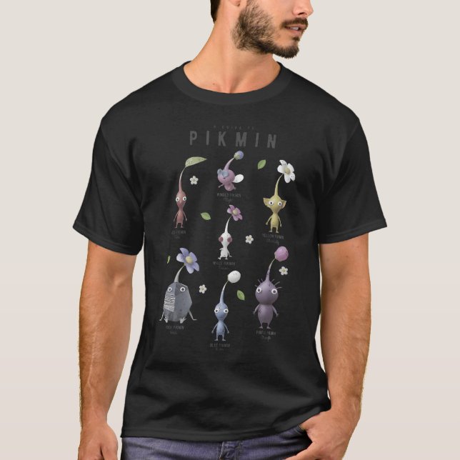 T-shirt Guide De Pikmin (Devant)