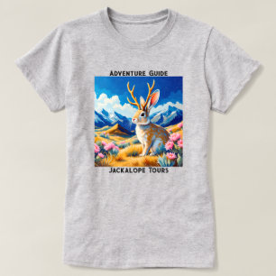 T-shirt Guide de Tour d'Aventure Jackalope Mythe Légende
