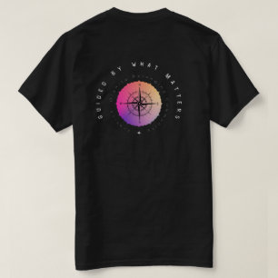 T-shirt Guidé par ce qui compte